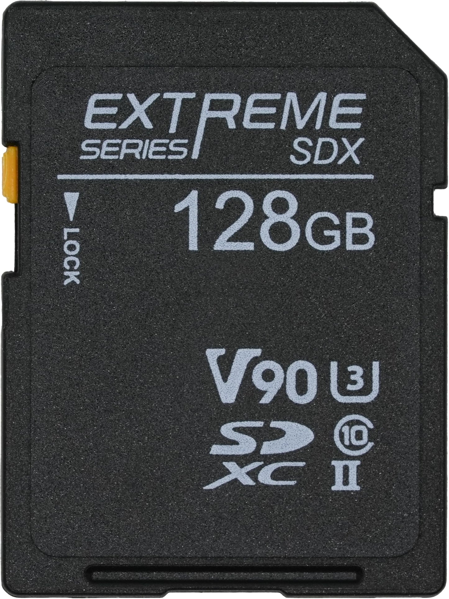 Novachips 128GB Extreme SDXC V90 UHS-II Memory Card - Nikon/Panasonic/Canon/Sony/Fujifilm (NP467C128GZX3)