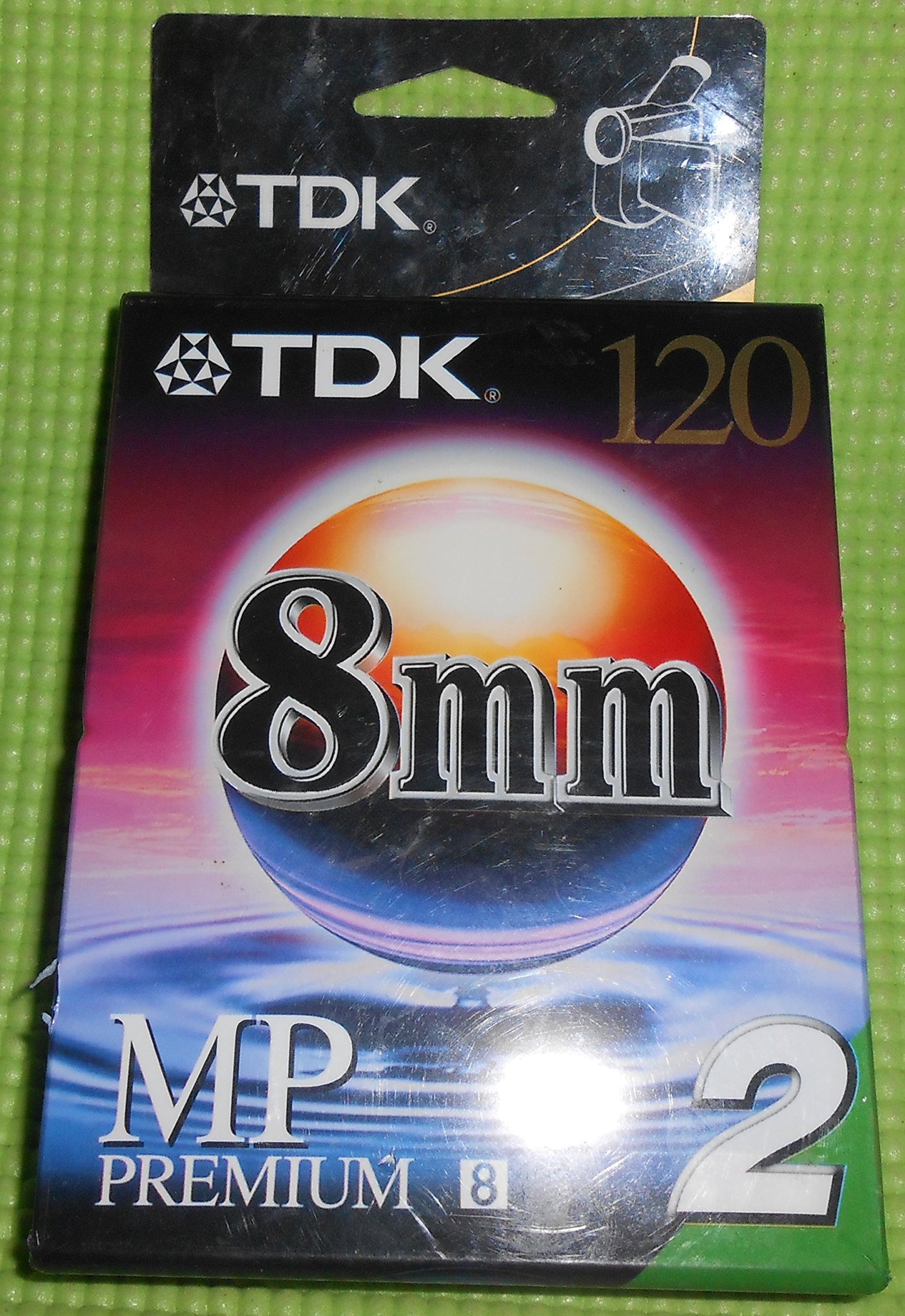 TDK P6-120MP 8mm MP Premium Camcorder Video Tape - 2 Pack