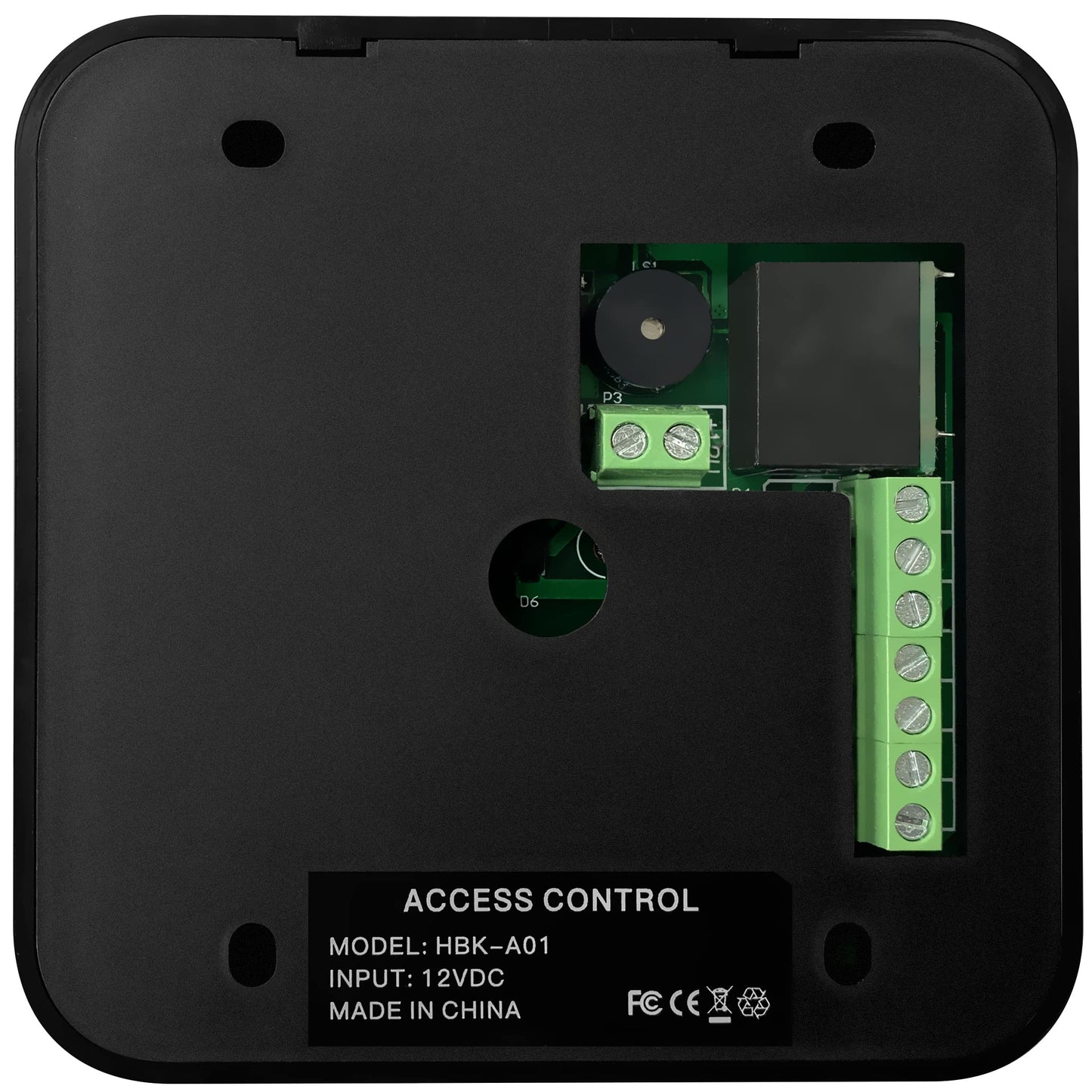 UHPPOTE Full Complete 125KHz EM-ID Card Door Access Control System Kit with 130LB Magnetic Lock Power Supply Exit Button
