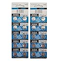 GP A76 LR44 AG13 Alkaline Cell 1.5V Alkaline Button Cell Battery (20 pcs.) BX-Q153-E9HQ