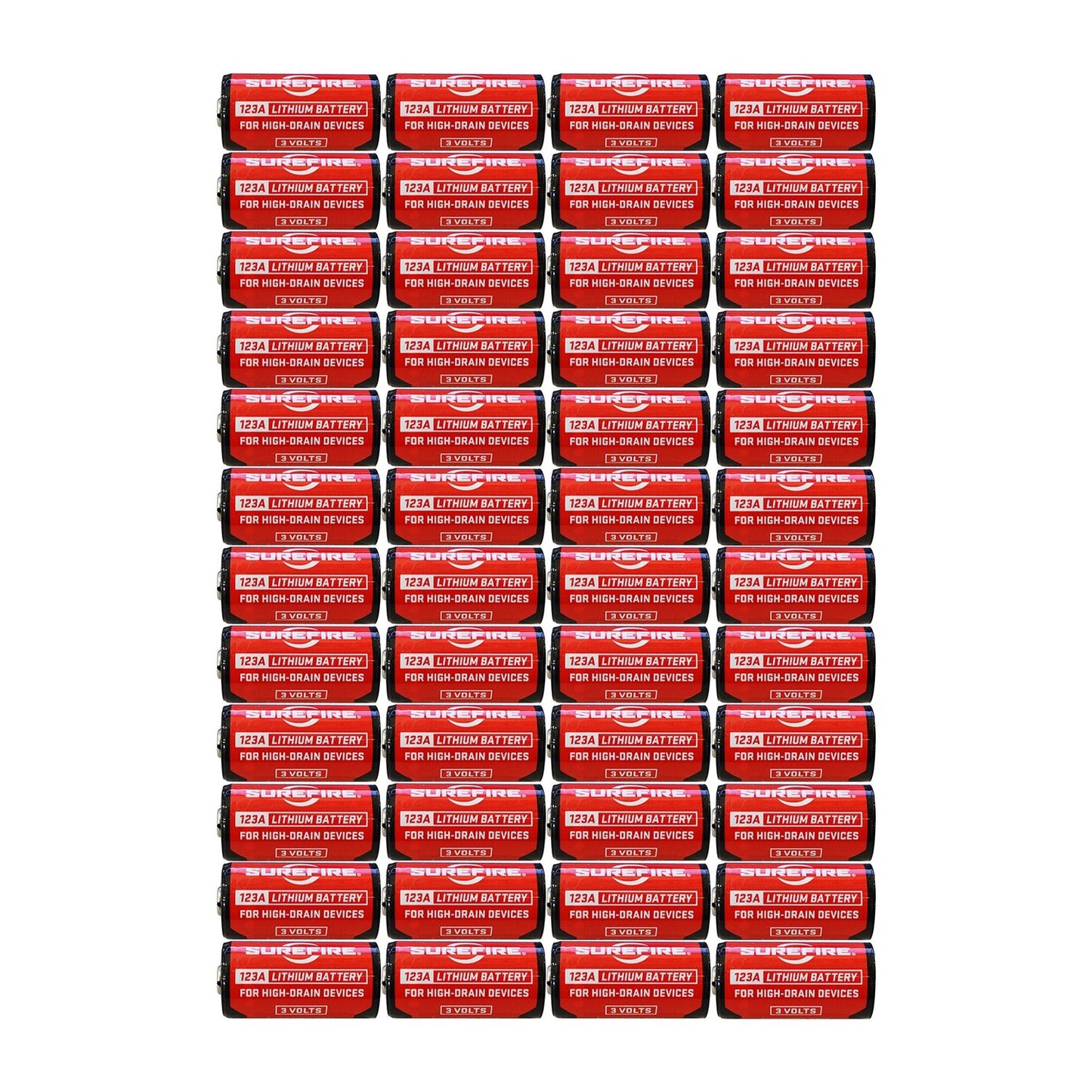 SureFire SF123A Lithium Batteries, 48-Pack