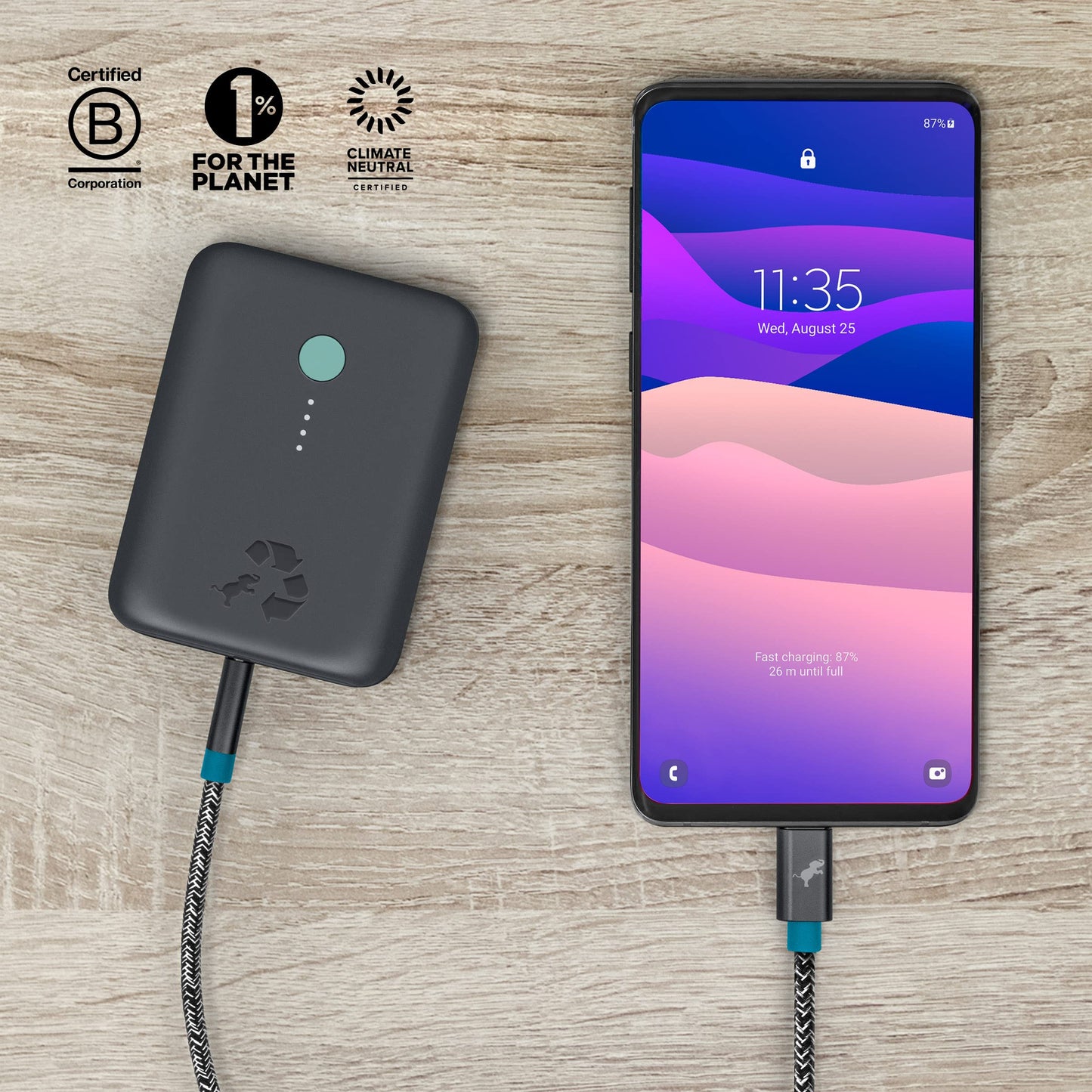 Nimble USB to USB C Cable 1M/3.3FT, USB A to USB C Fast Charging Cable for Apple iPhone 16 15, Samsung Galaxy A15 A25 A35 A55 A54, S24 S23 S22 S21 S20