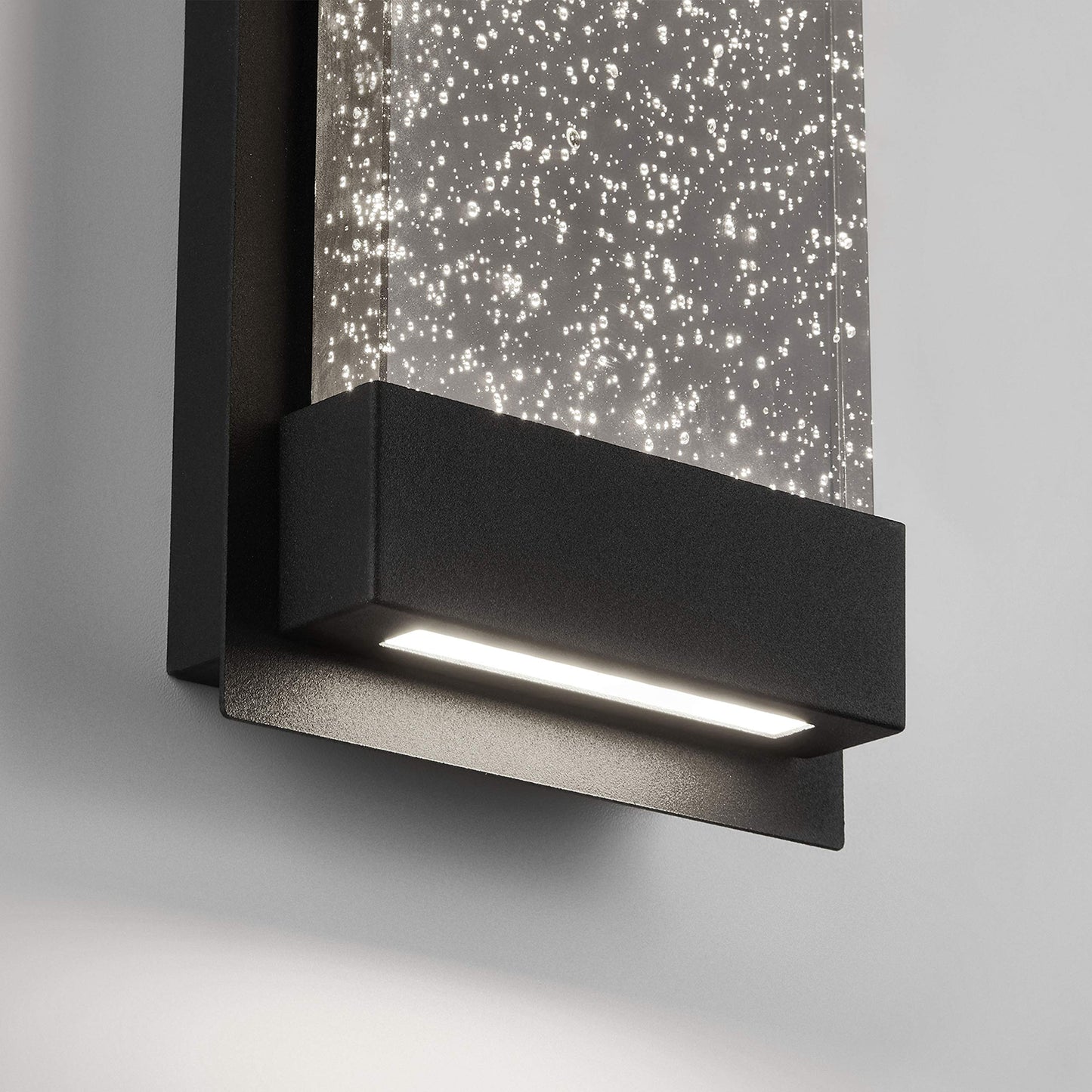 Artika GB390L Essence Bubble Glow Box, 300 lm., 6" Weather Resistant Outdoor Light, Black