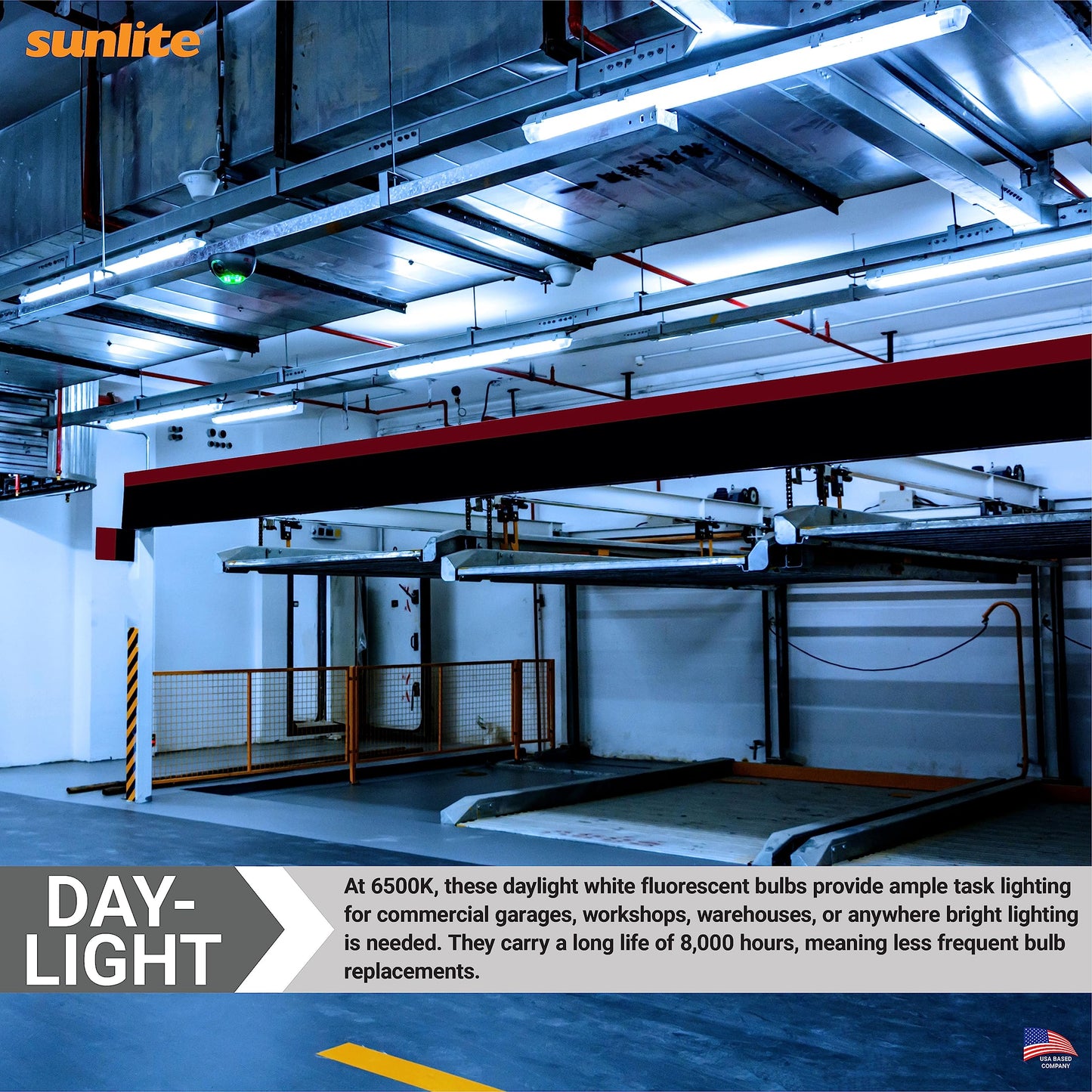 Sunlite 30015 F20T12/DL 24-Inch T12 Straight Tube Fluorescent Lamp, 20 Watts, 960 Lumens, 6500K Daylight, Medium Bi-Pin G13 Base, 30 Pack