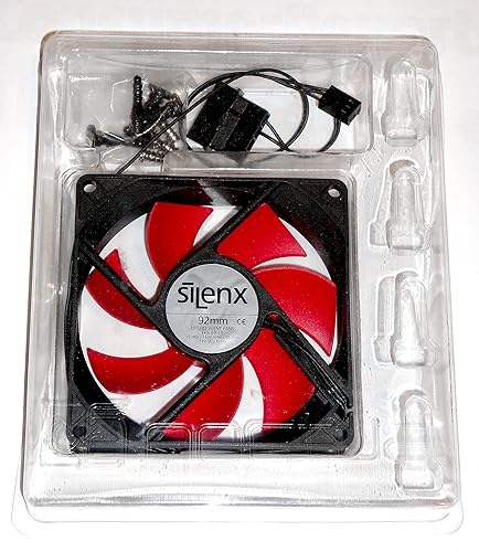 SilenX EFX-09-15 Effizio 92x25mm 15dBA 46CFM PC Computer Case Fan -