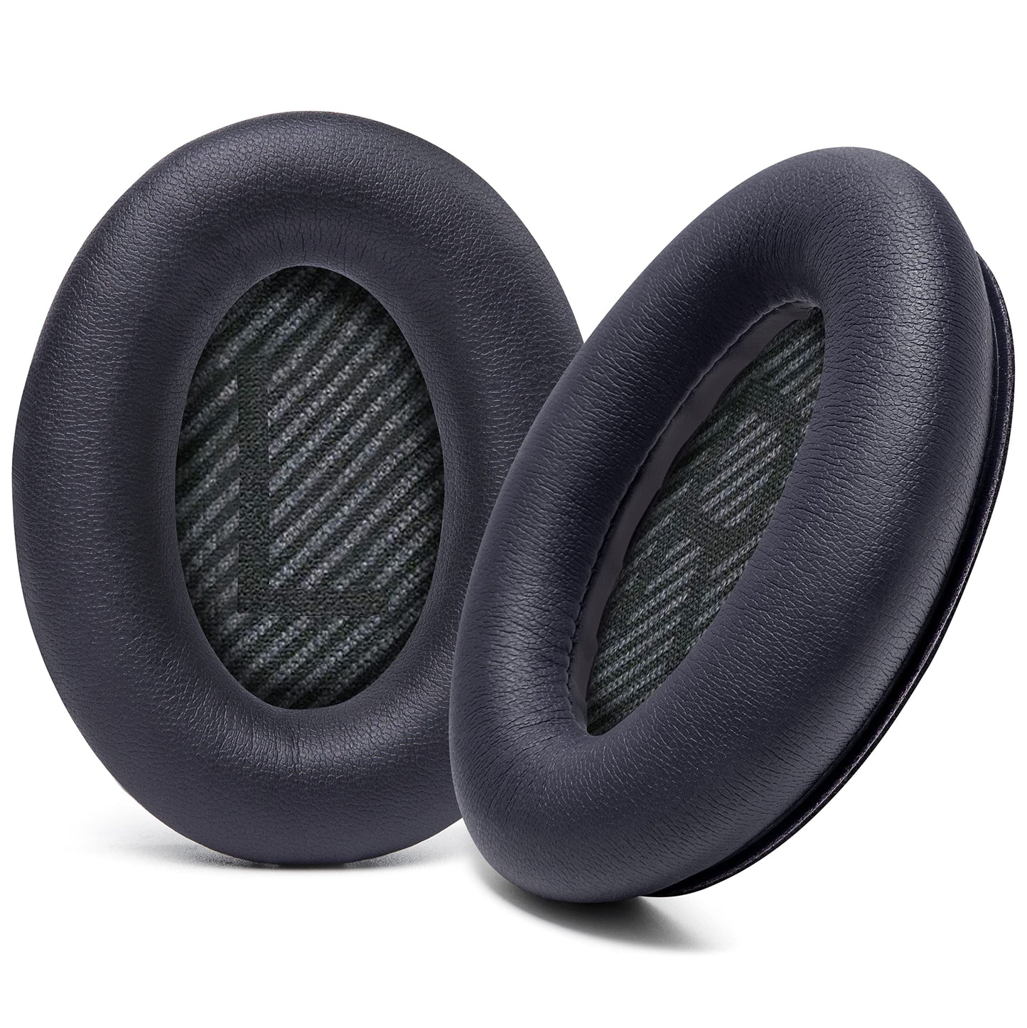 WC Wicked Cushions Upgraded Replacement Ear Pads for Bose QC35 & QC35ii (QuietComfort 35) Headphones & More - Softer Leather, Luxurious Memory Foam