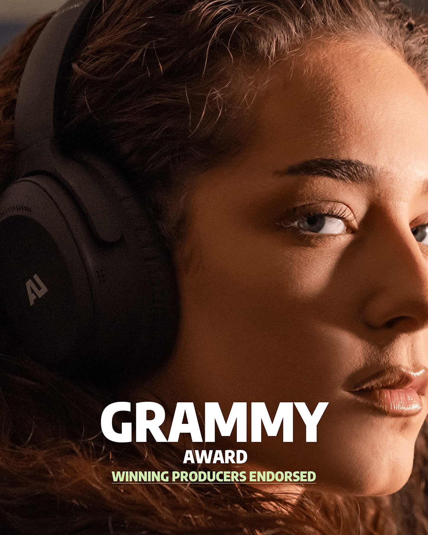 ausounds Wireless Bluetooth Headphones with Hybrid Active Noise Cancelling, Over-Ear Headset, aptX HD Supported, Bi-Fold, Protein Earmuffs, Deep…