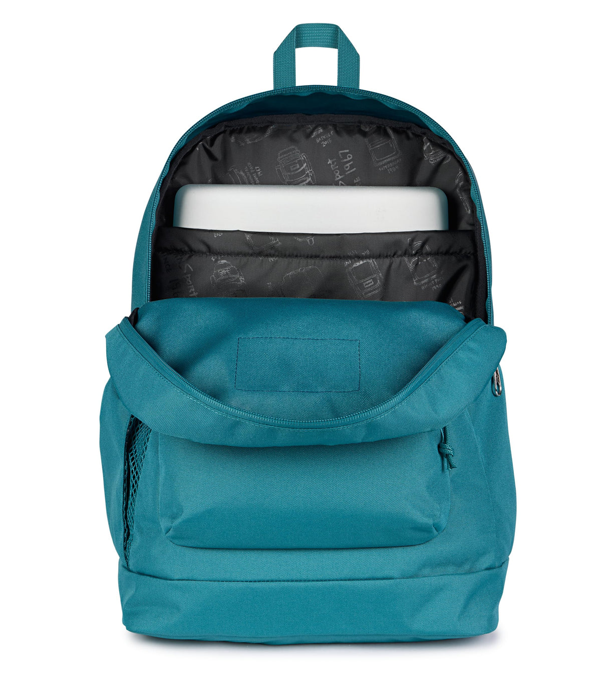 JanSport 26L Cross Town Plus Backpack, Emerald Pool