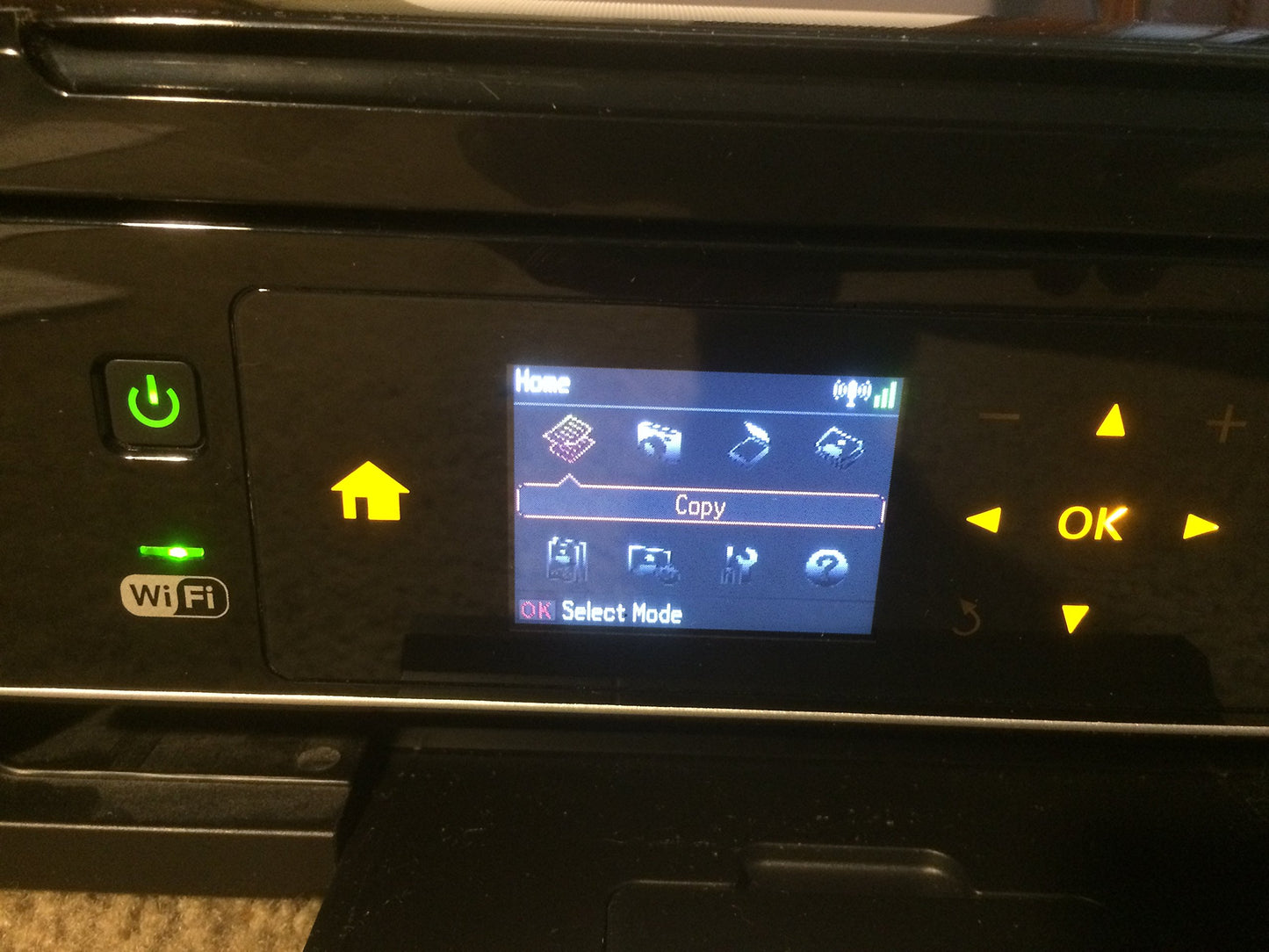 Epson Stylus NX430 Wireless All-in-One Color Inkjet Printer, Copier, Scanner (C11CB22201)