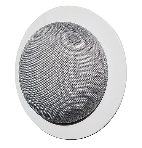Mount Genie Simple Built-in Wall Mount for Google Nest Mini (2nd Gen) | Award Winning Design | Improves Sound and Appearance | Designed in USA