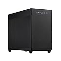 ASUS Prime AP201 Micro ATX PC Case, 33-Liter Compact Design, Pre-Installed Fans, Mesh Panel, Tool-Free Side Panels, 360mm Radiator Support, GPU