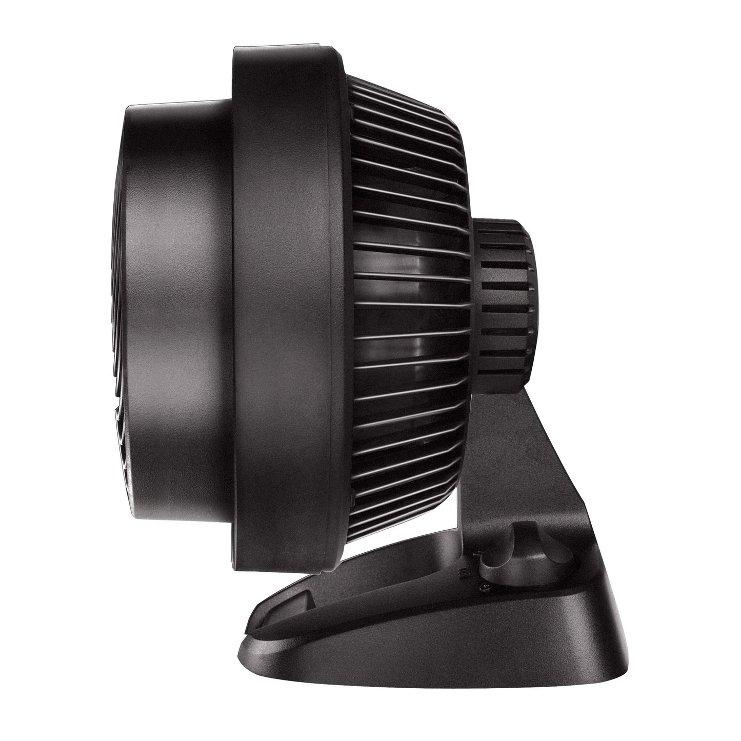 Vornado 530 Compact Air Circulator Fan, 3-Speed Manual Control, Adjustable Tilt, Whole Room Cooling, Black Floor Fan for Bedroom and Office, Vortex