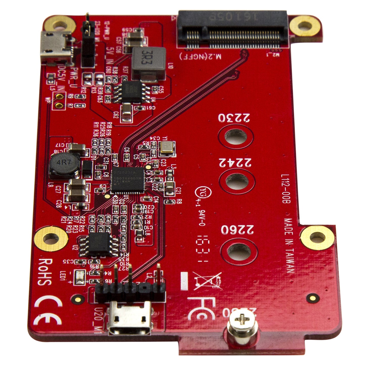 USB to M.2 SATA Converter for Raspberry Pi and Development Boards - M.2 NGFF SATA SSD Adapter