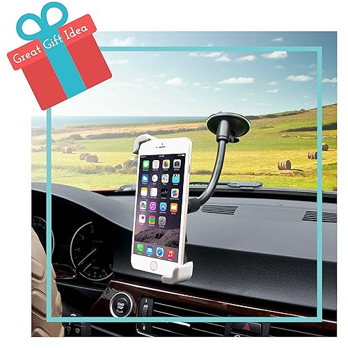 Xobebe Mobile Phone Car Holder 2-in-1 Air Vent & Windshield from Offers 360° Universal Fit. Mount Cellphone in Seconds with Adjustable Secure Grip