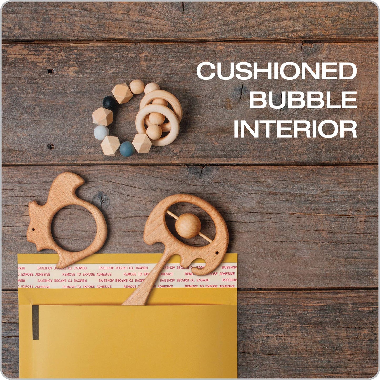 Quality Park Bubble Mailers, 6 x 9 Shipping Envelopes, Self-Seal, Durable Brown Kraft Padded Envelopes, Redi-Strip Peel Off Closure, 50 Per Box