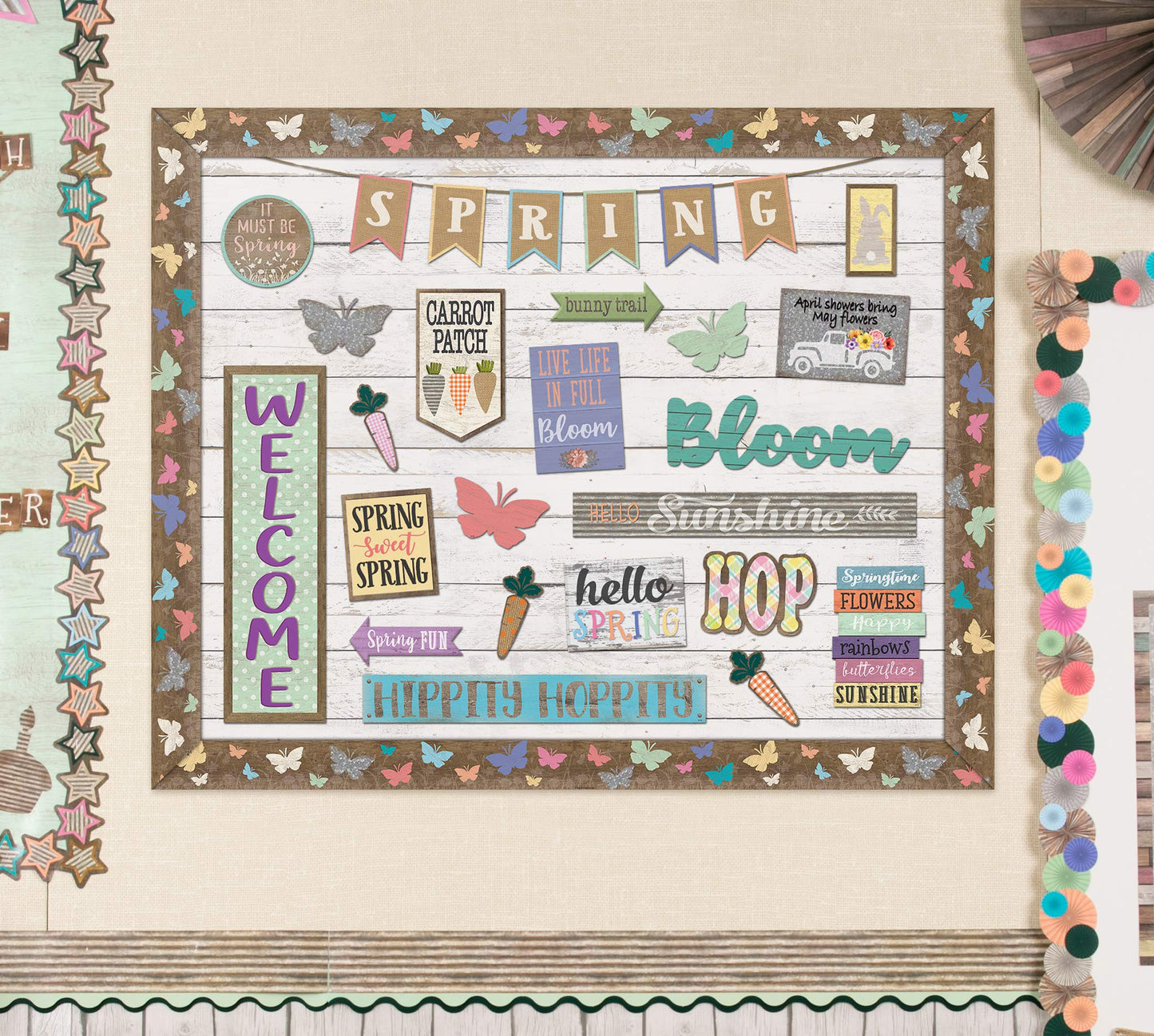 Teacher Created Resources White Shiplap Better Than Paper® Bulletin Board Roll (TCR77498)