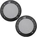 American Accessories 5.25" Universal Steel Mesh Protective Speaker Grills-Pair