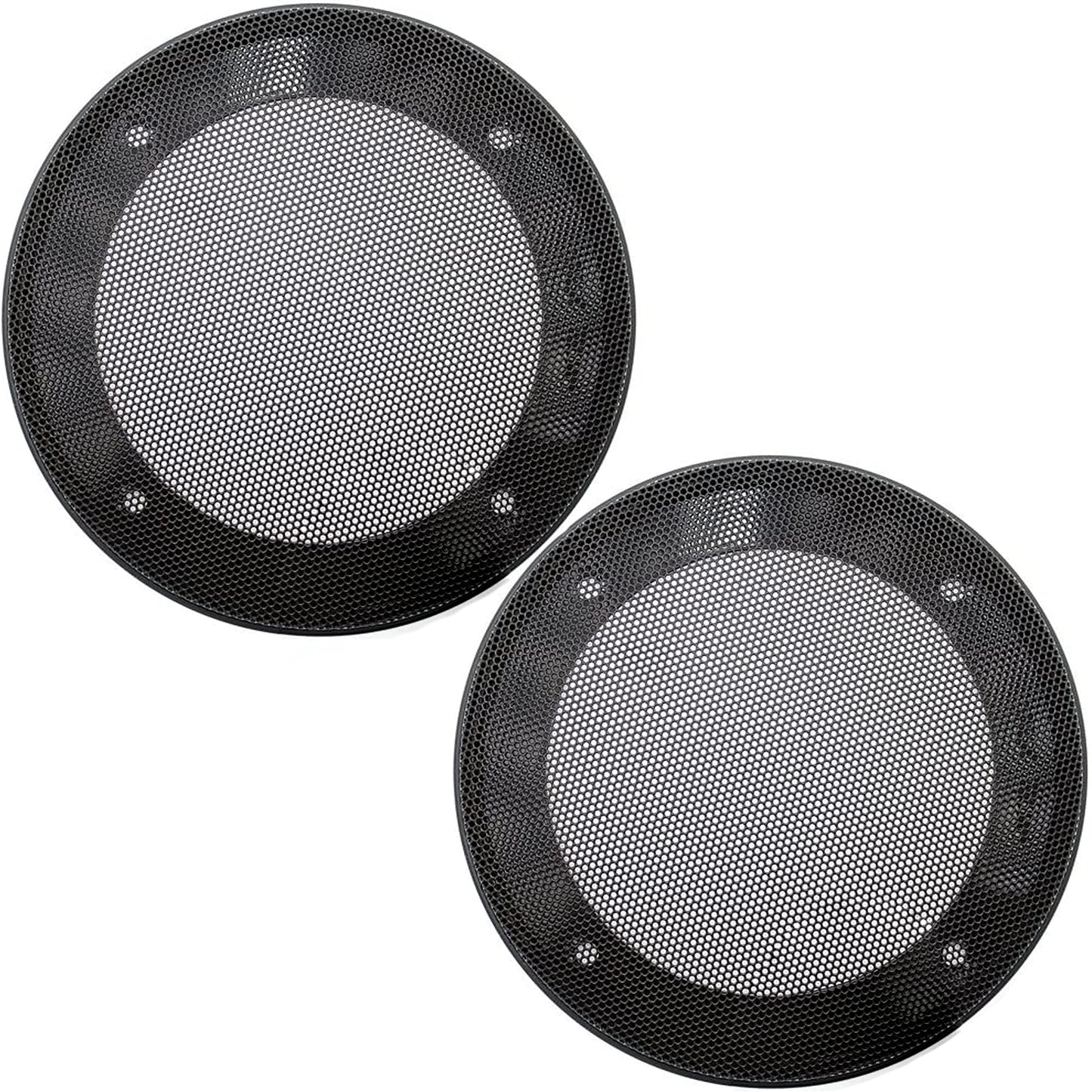 American Accessories 5.25" Universal Steel Mesh Protective Speaker Grills-Pair