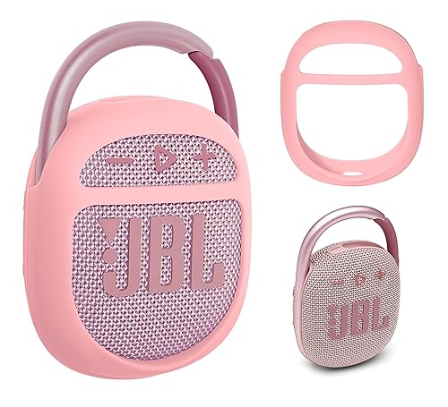 Alltravel Case for JBL Clip 4 Portable Speaker with Bluetooth (Pink)