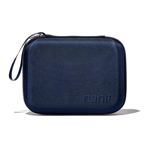 Nanit Travel Case - Protective Hard Shell Carrying Case for Nanit Pro Baby Monitor and Multi-Stand Travel Accessory, Blue