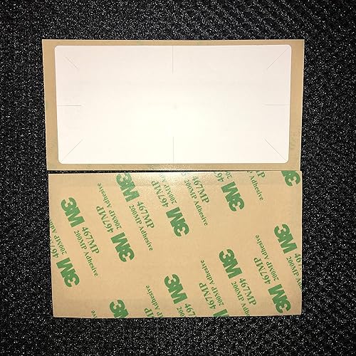 Manruta 10 Pack UHF ISO18000 6C EPC Gen2 RFID Vehicle Windshield Tag Anti Tamper for Parking and Access Control