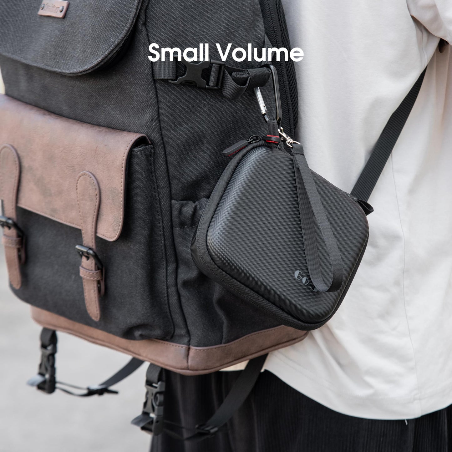 STARTRC VCR Carrying Case for Insta360 GO 3S Accessories Storage Bag Mini Protective Travel Case Compatible for Insta 360 GO 3S/go 3 Action Camera