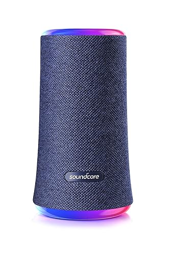 Anker Soundcore Flare 2 Bluetooth Speaker, with IPX7 Waterproof Protection and 360° Sound for Backyard and Beach Party, 20W Wireless Speaker