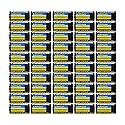 50 pcs Panasonic CR123A 3V Photo Lithium Batteries