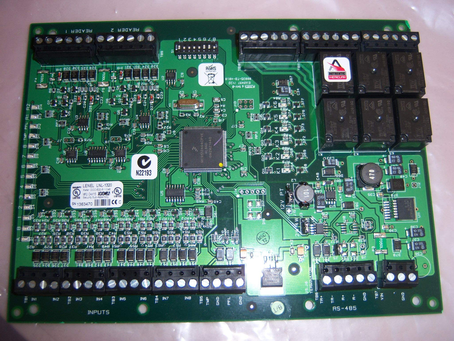 Lenel LNL-1320 Access Control Dual Reader Interface Module Series 2
