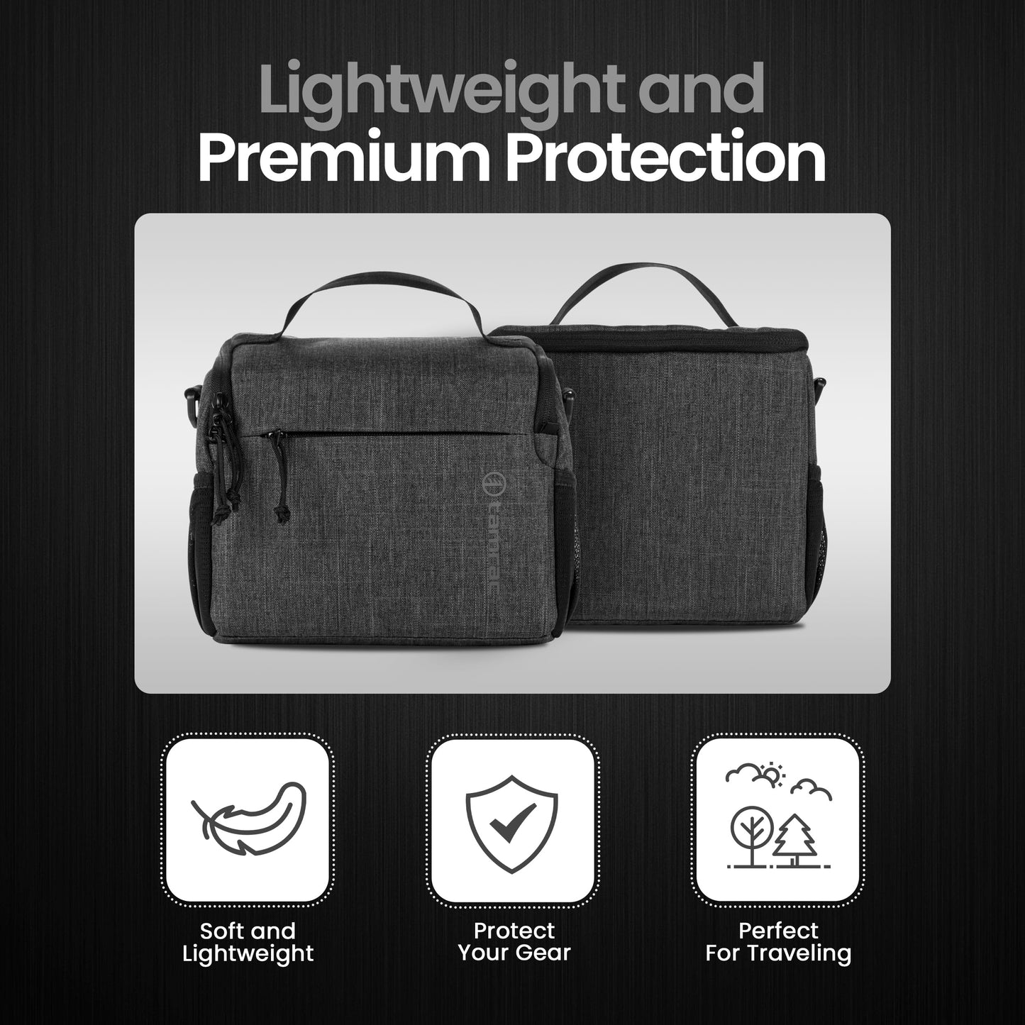 Tamrac Tradewind 5.1 Camera Bag for Photographers, Camera Case for Photography Accessories, Compact Camera Shoulder Bag for DSLR and Mirrorless