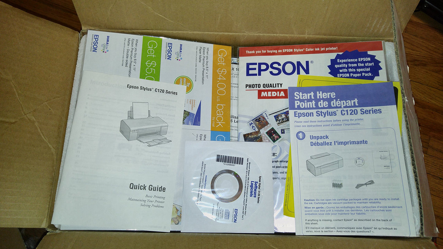 Epson Stylus C120 Color Printer