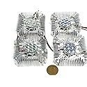 4 x 55mm 12v fan heatsink PC Laptop CPU VGA Video Card Cooler Cooling B7