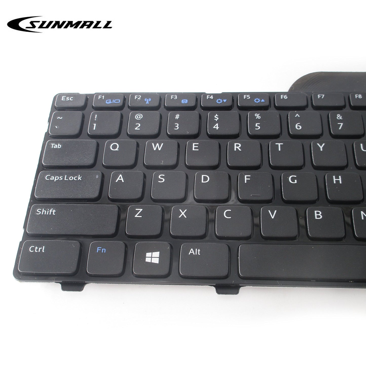 SUNMALL Keyboard Replacement Compatible with Dell Inspiron 14R 2158 3421 3437 5421 5437 15Z-5523 M431R,Vostro 2421, Latitude 3440 Series Laptop Black