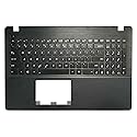 Laptop Replacement Keyboard Compatible for ASUS X552C X552CA X552CL X552E X552EA X552EP X552V X552VL X552W X552WE X552WA US Layout with Plamrest Upper
