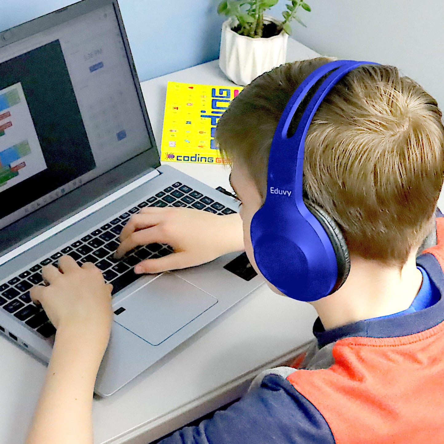 Eduvy Bulk Headphones for Classroom with Microphone, Heavy-Duty School Pack Wired Headphones for Students. Teacher Must Haves Supplies from…