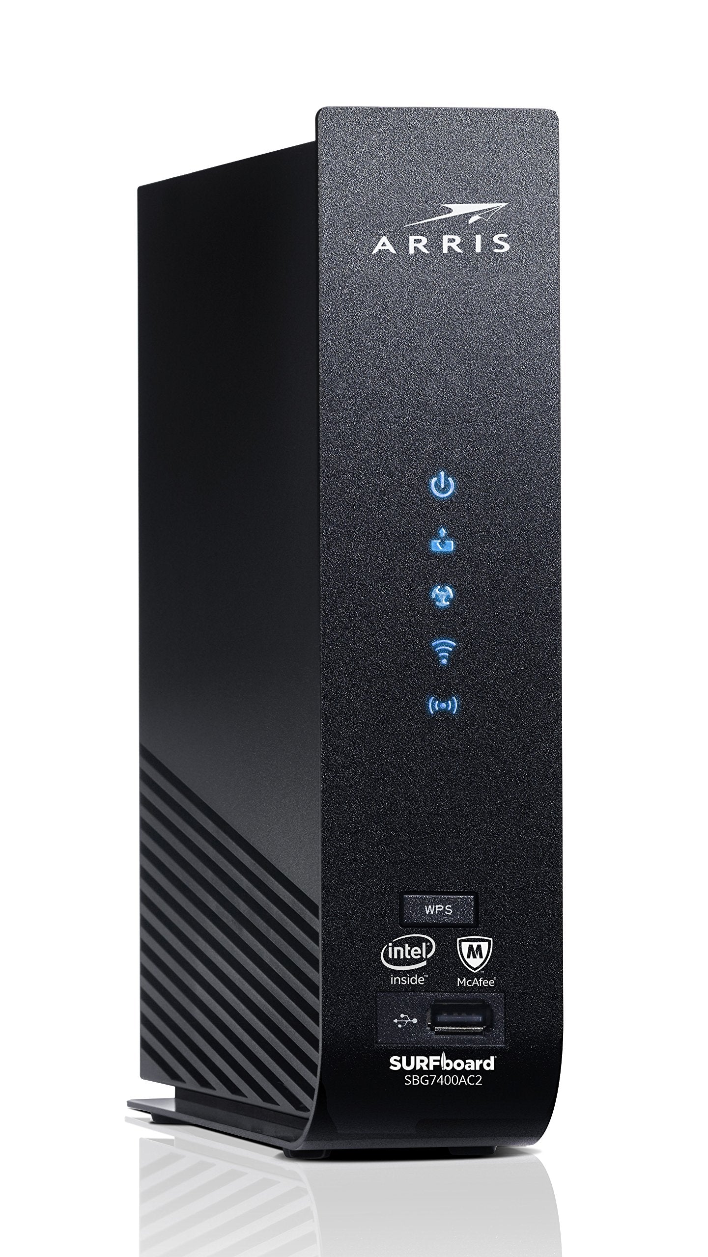 ARRIS Surfboard SBG7400AC2 Cable Modem/Wi-Fi Router with McAfee, 1000548