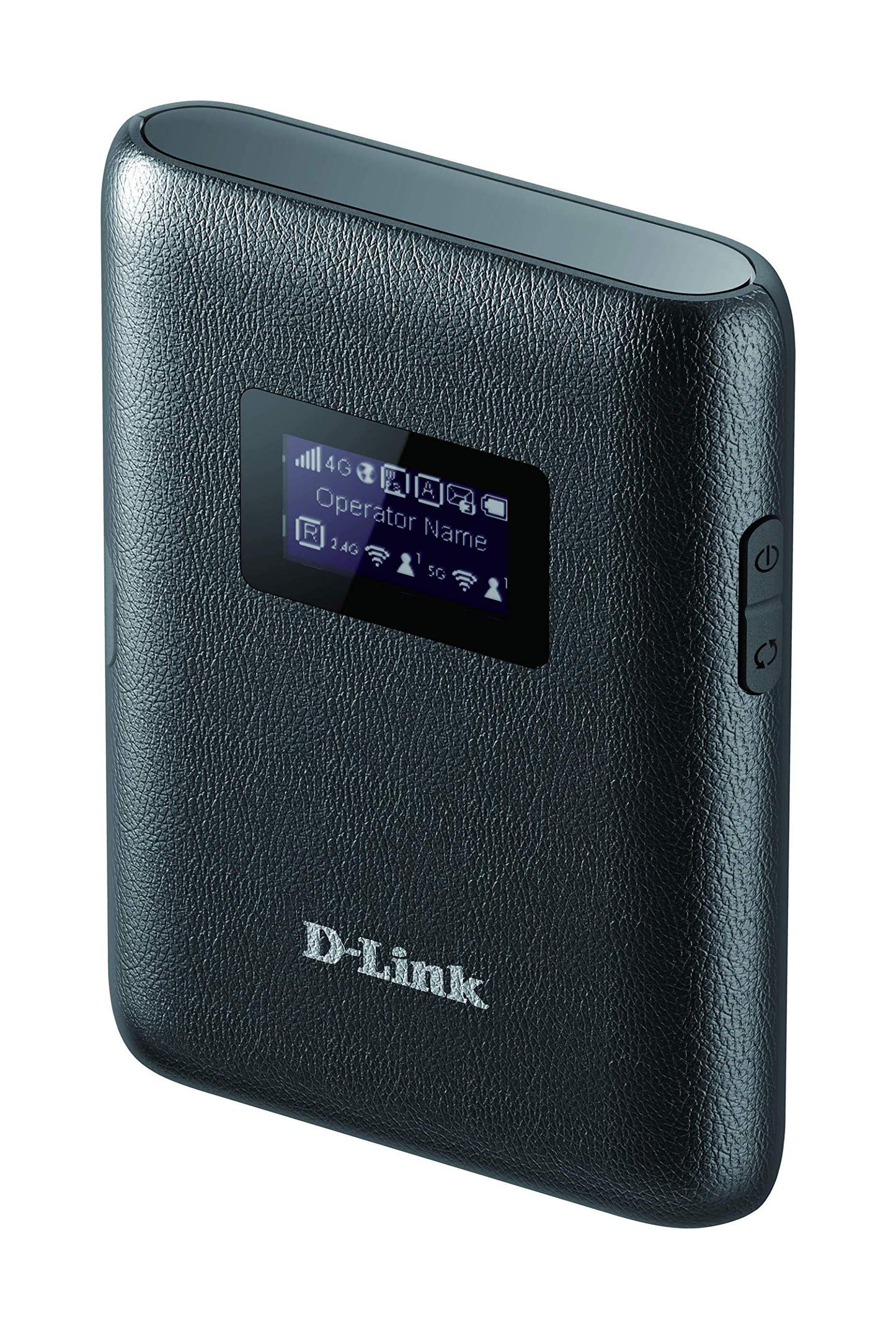 D-Link DWR-933 4G+ LTE-Advanced Cat 6 Wi-Fi Hotspot, 300 Mbps, Portable, Battery-Powered Up to 14 Hours, Dual-Band Wireless AC1200, Unlocked, Black