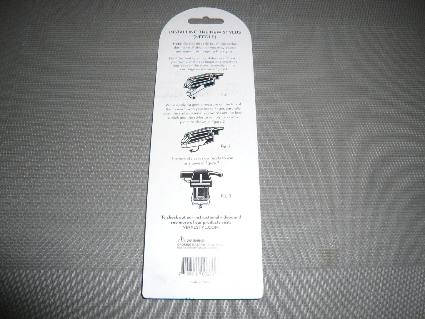 VINYL STYL GROOVE TURNTABLE REPLACEMENT NEEDLE