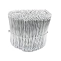 Zeluga 23-268 6in. 16 Gauge 1000 Pc. Stainless Steel Double Loop Reinforcement Cable Rebar Wire Ties