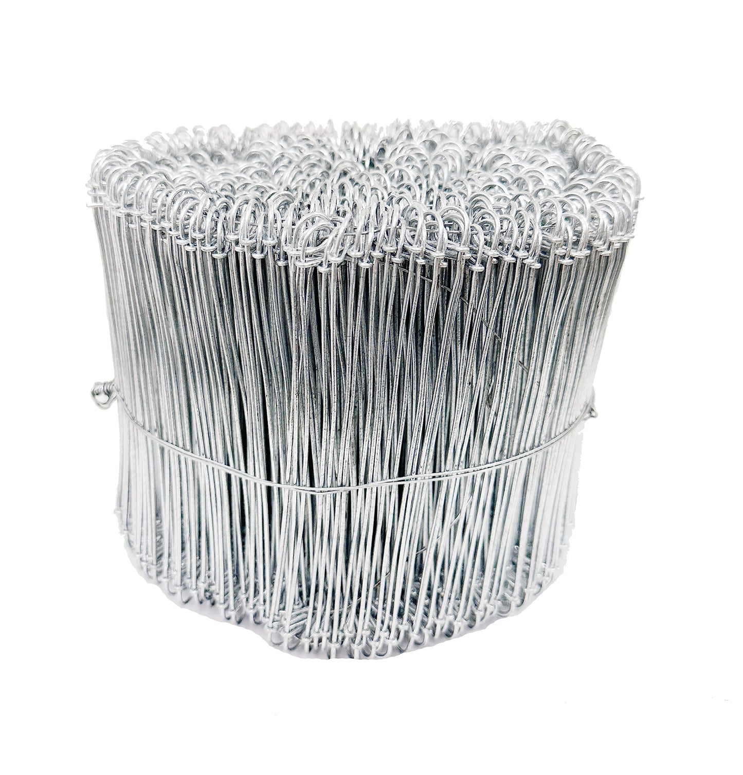 Zeluga 23-268 6in. 16 Gauge 1000 Pc. Stainless Steel Double Loop Reinforcement Cable Rebar Wire Ties