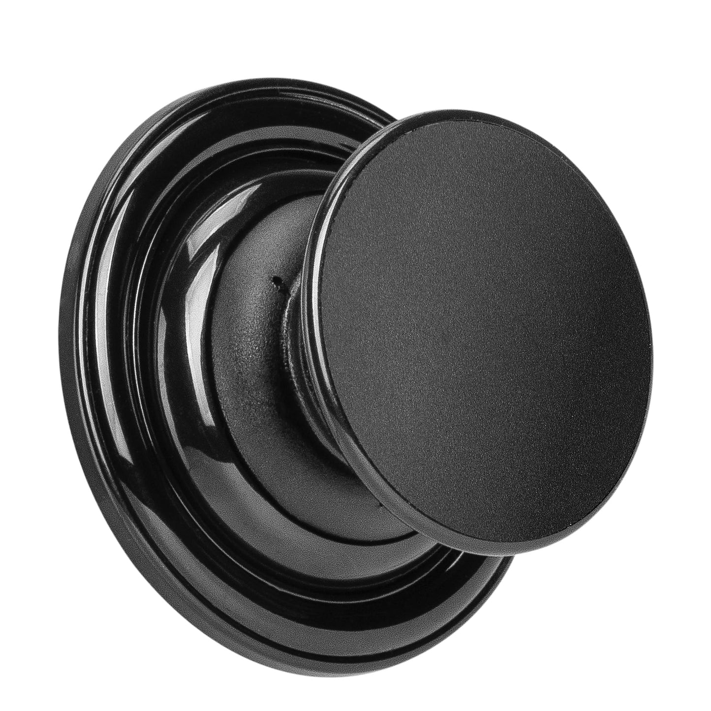 FAB POPS Magnetic Cell Phone Grip, Expanding Landscape Kickstand, Snap-On Magnetic Attachment, Universal Adhesive Adapter Ring Included, Removable