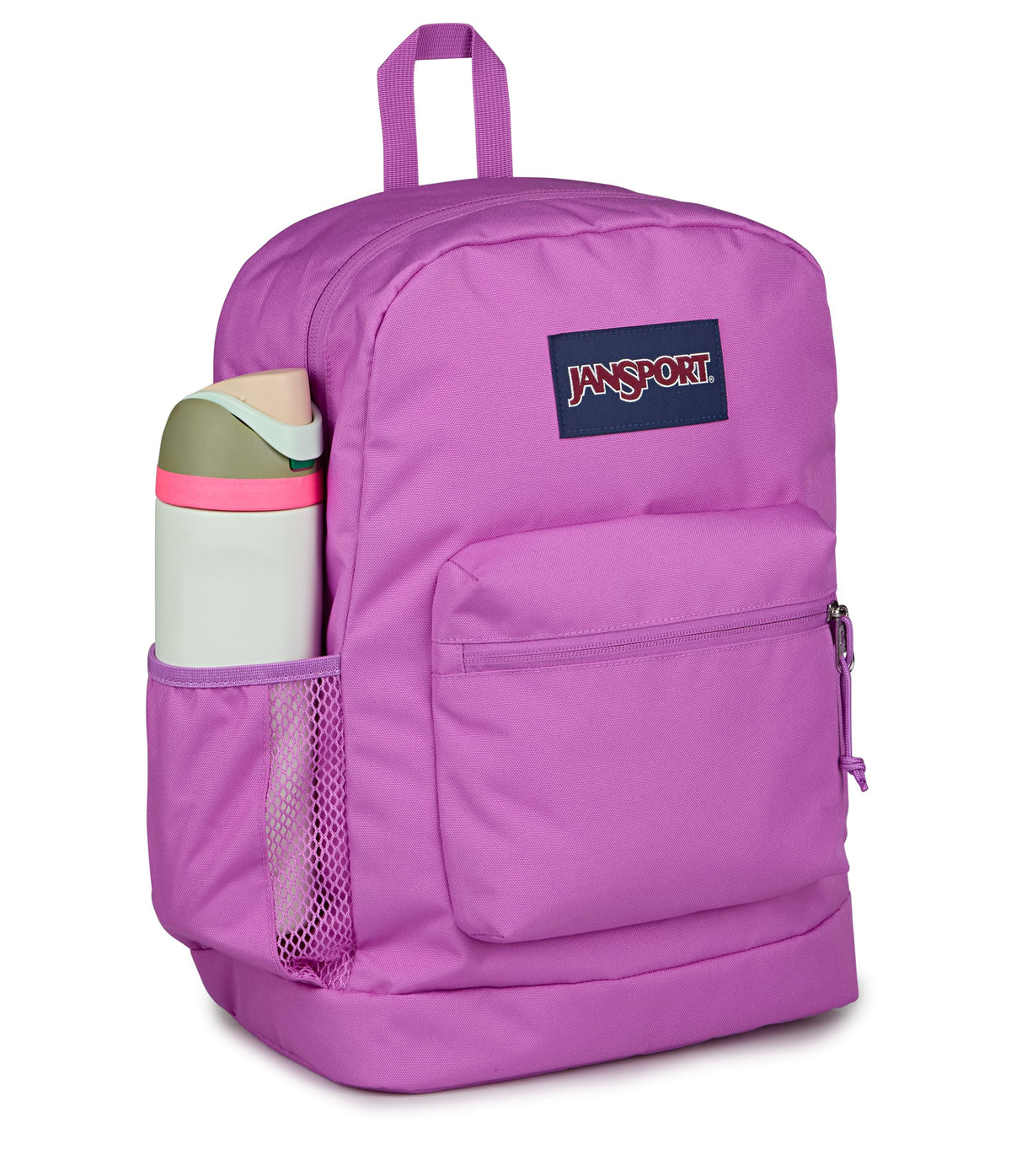 JanSport 26L Cross Town Plus Backpack, Digital Fuchsia