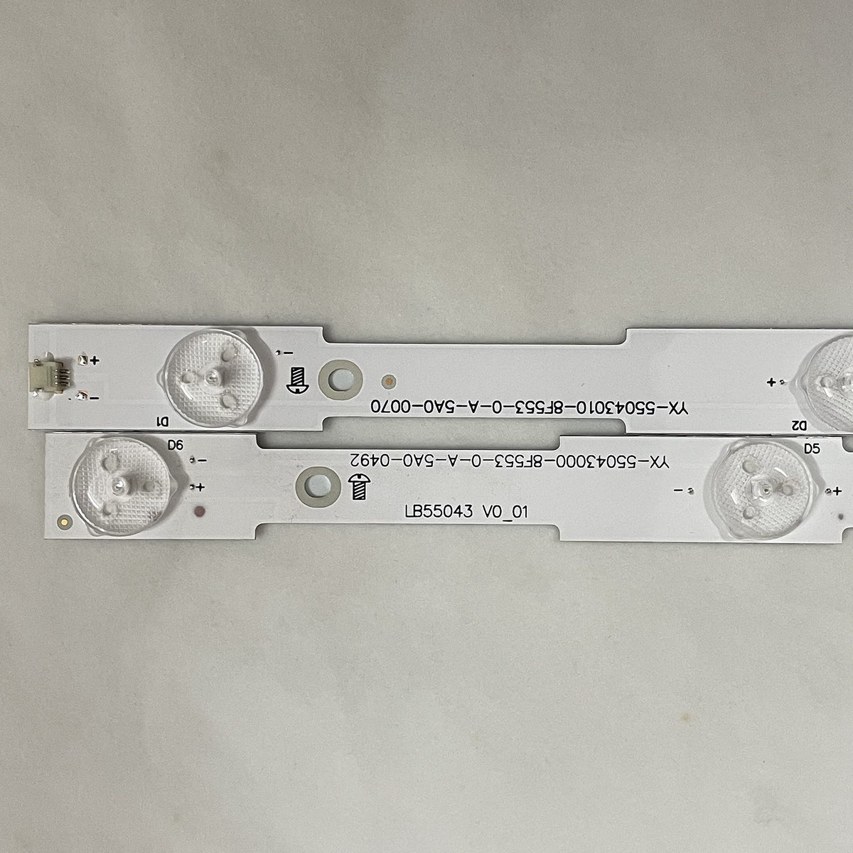 Hetingprotool Full Set 14pcs LED Strips for LG/Insignia LB55040 LB55037 LB55043 LB55052 V0_01 V1_03 55LF5700-UA