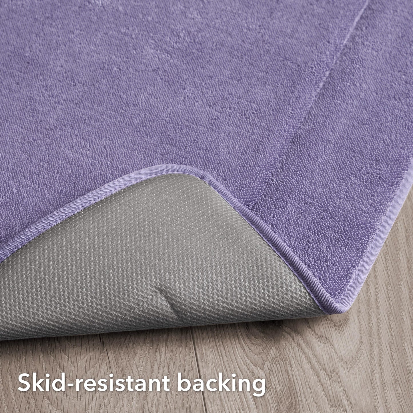 Oliver Brown - Terry Bath Mat, Memory Foam Bath Rug, Non-Slip, 100% Polyester, Premium Bathroom Decor, Machine Washable, Measures 24 in. x 60 in.…