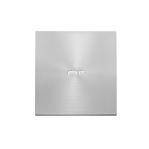 ASUS SDRW-08U9M-U/SIL/G/AS/P2G 13mm External DVD Writer, Compatible with USB 2.0 and Type-C for Both Mac/PC