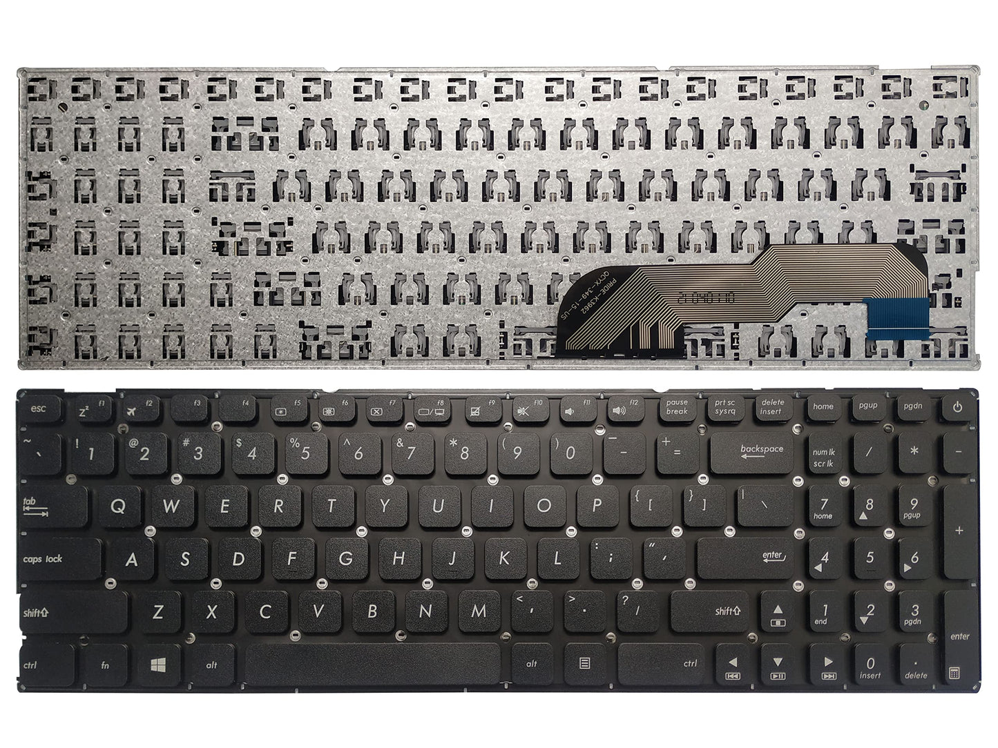 New Laptop Replacement Keyboard Fit Asus X541 X541S X541SA X541SC X541U X541UA X541UV VM591U VM591UV X541SC US Layout