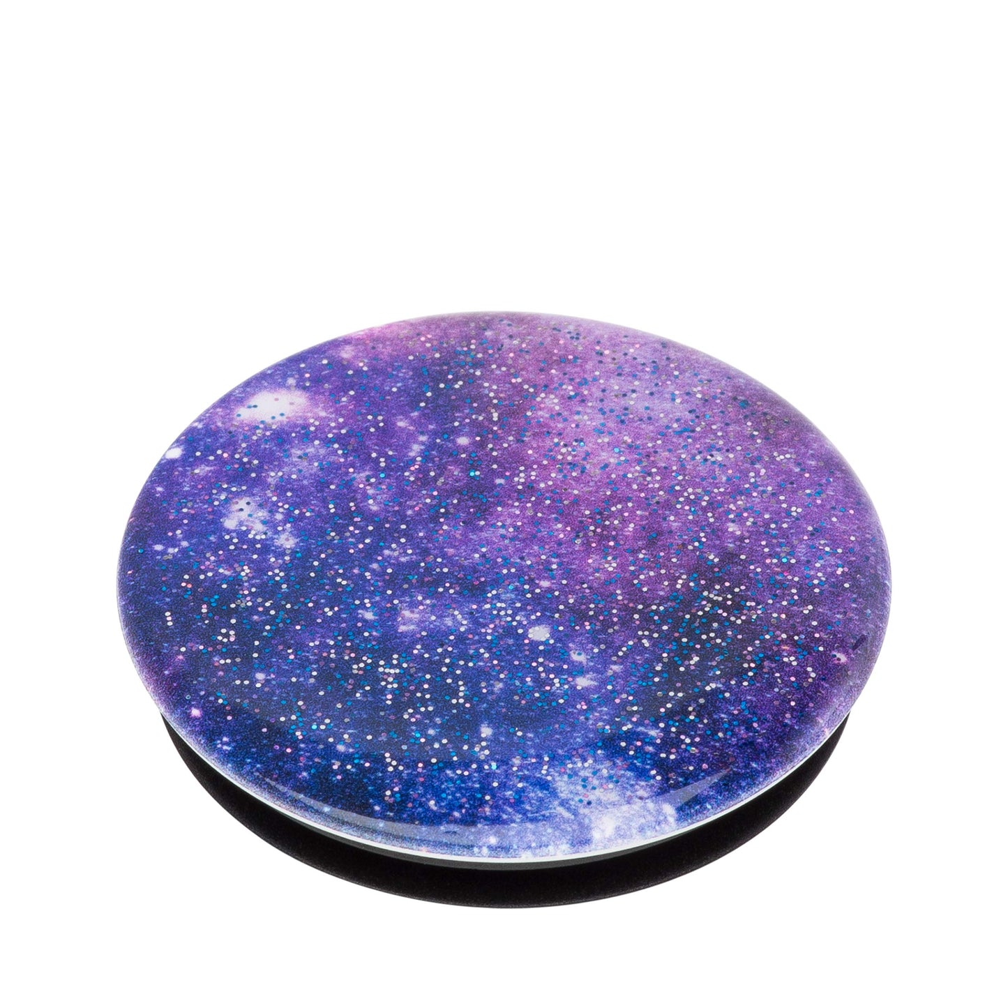 PopSockets: PopGrip with Swappable Top for Phones & Tablets - Glitter Nebula