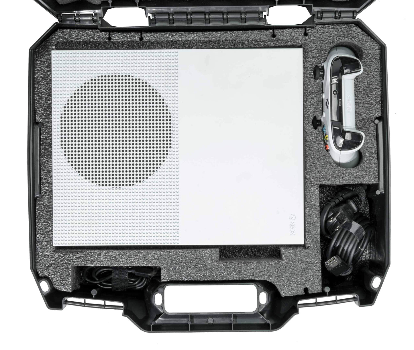 Case Club Compatible with Xbox One Carry Case. Fits X or S models in PRE-CUT Foam!
