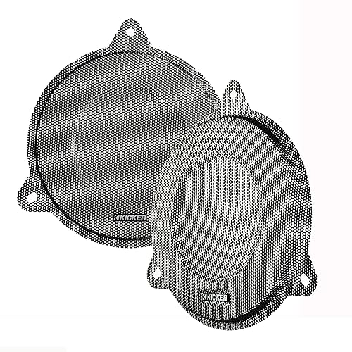 Kicker 45HDSG "Bat-Wing" Speaker Grilles compatible with Harley Davidson Motorcycles
