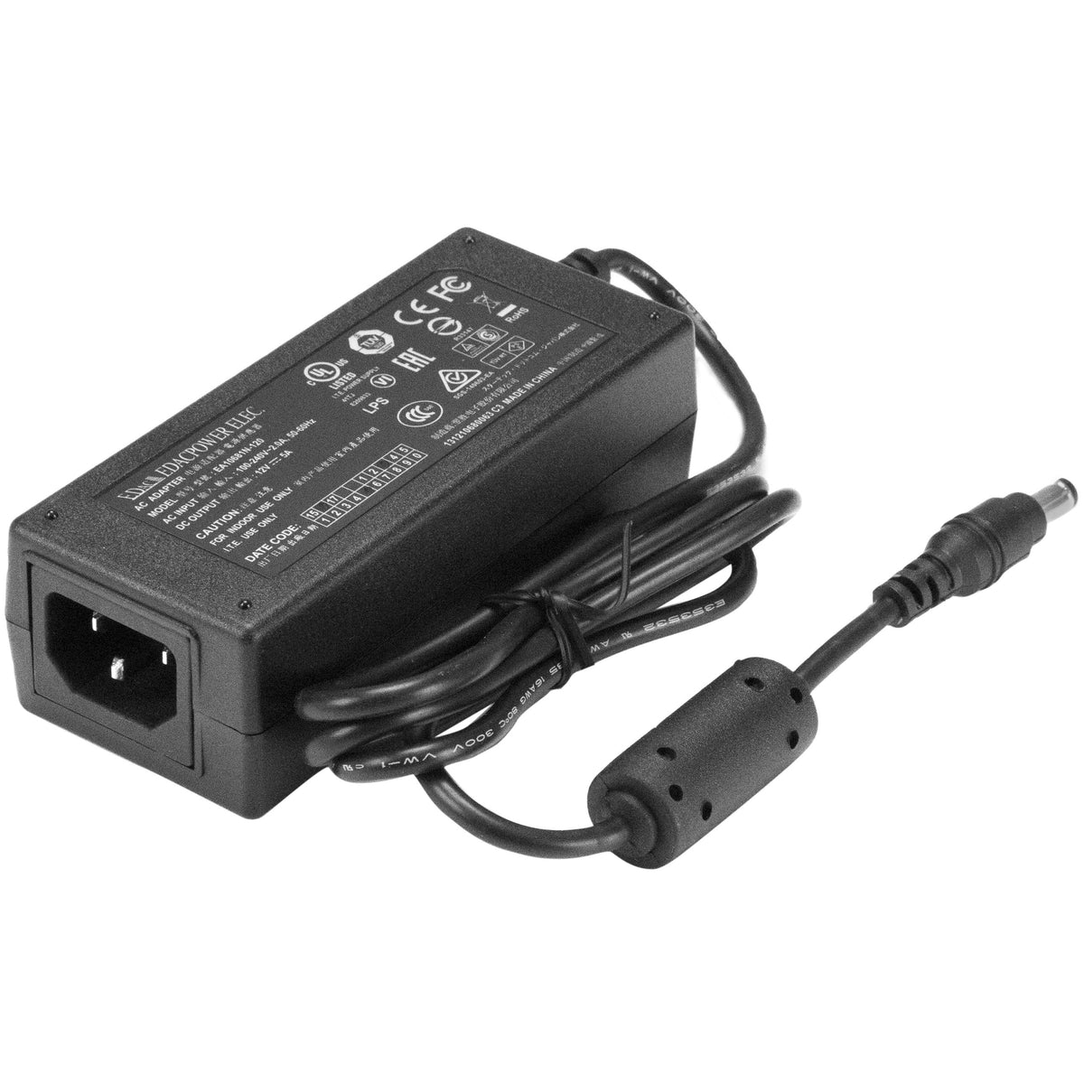 StarTech 12V Power Adapter, Replacement 12V DC Power Adapter (SVA12M5NA)